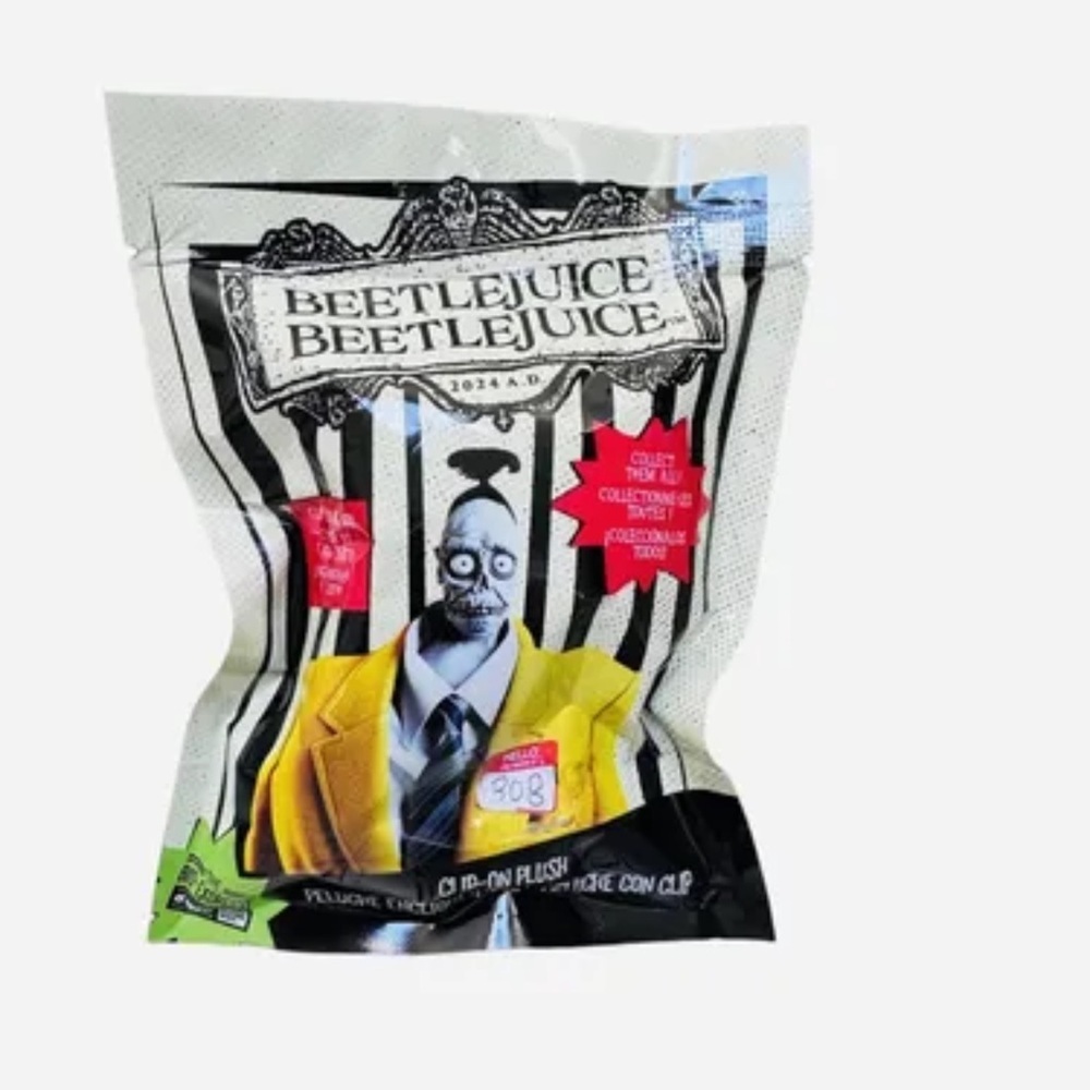 Beetlejuice Plush Figure Blind Bag - Yellow Jacket